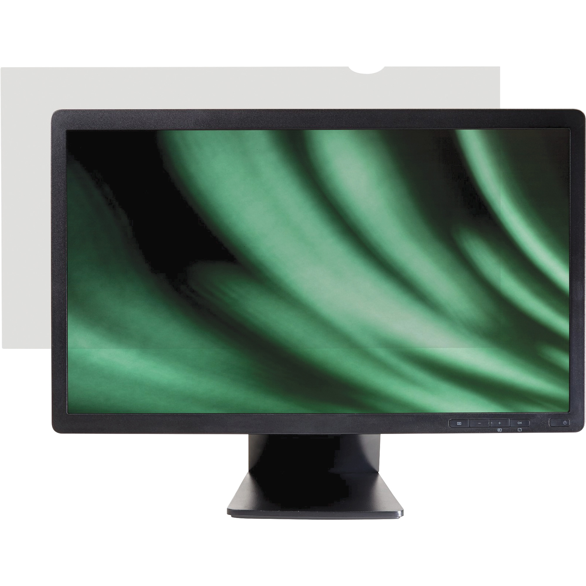 Business Source Widescreen Frameless Privacy Filter Black - Image 3