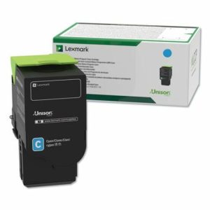 Alternative view of Lexmark Original Extra High Yield Laser Toner Cartridge - Cyan - 1 Each