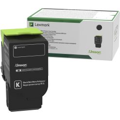 Alternative view of Lexmark Unison Original High Yield Laser Toner Cartridge - Black - 1 Each