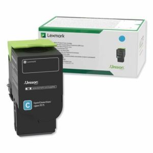 Alternative view of Lexmark Unison Original Extra High Yield Laser Toner Cartridge - Cyan - 1 Each