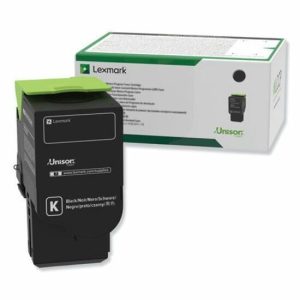 Alternative view of Lexmark Unison Original Extra High Yield Laser Toner Cartridge - Black - 1 Each