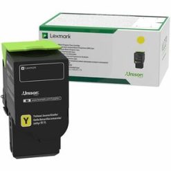 Alternative view of Lexmark Unison Original Extra High Yield Laser Toner Cartridge - Yellow Pack