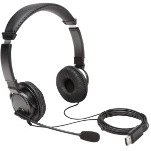 Alternative view of Kensington Hi-Fi Headset with Microphone