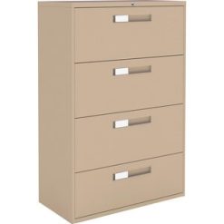 Alternative view of Global 9300 Series Centre Pull Lateral File - 4-Drawer