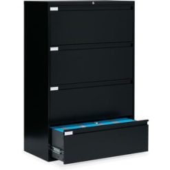 Alternative view of Global 9300 Series Full Pull Lateral File - 4-Drawer