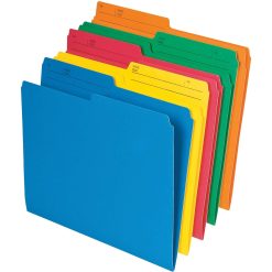 Pendaflex 1/2 Tab Cut Letter Recycled Top Tab File Folder - 10 / Pack