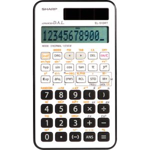 Alternative view of Sharp EL510RTB 169Functions Scientific Calculator