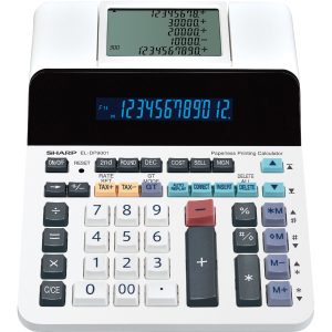 Alternative view of Sharp ELDP9001 Paperless Printing Calculator