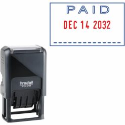 Alternative view of Trodat PAID Text Window Self-inking Dater