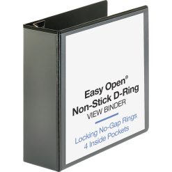 Alternative view of Business Source Locking D-Ring View Binder