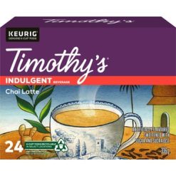 Timothy's Chai Latte Tea K-Cup-24 / Box