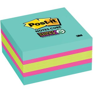Alternative view of Post-it? Super Sticky Notes Cubes