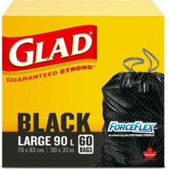 Alternative view of Glad ForceFlex Trash Bag - 60 / Box