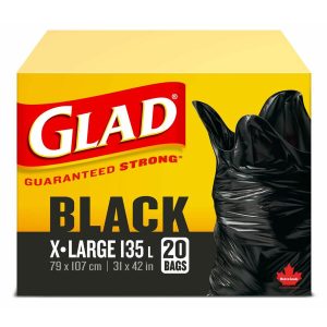 Alternative view of Glad Extra Large Easy Tie Garbage Bags - 20 / Box
