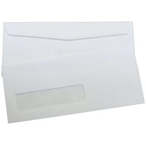 Alternative view of Supremex Commercial Envelope #9, White, 500/Box