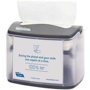 Cascades PRO Tandem Tabletop Napkin Dispensers, Gray