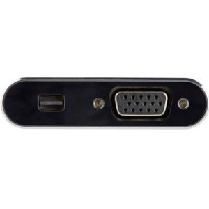 Alternative view of StarTech.com USB C Multiport Video Adapter - USB-C to 4K 60Hz Mini DisplayPort 1.2 (HBR2 HDR) or 1080p VGA Monitor Display Adapter