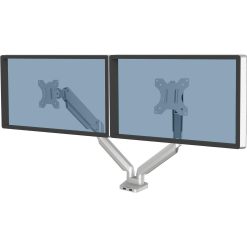 Fellowes Platinum Mounting Arm for Monitor - Silver