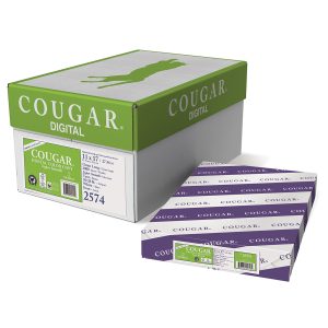 Alternative view of Domtar Cougar Digital Color Copy Paper - Quantity 4 / Box