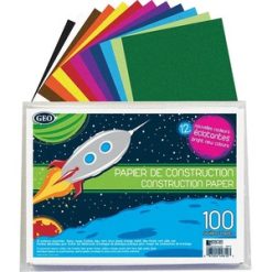 Alternative view of GEO Construction Paper Envelope, 100 Sheets - 100 / Pack