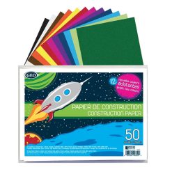 Alternative view of GEO Construction Paper Envelope, 50 Sheets - Quantity 50 / Pack