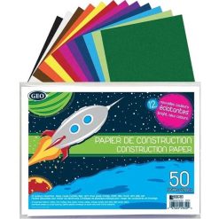 GEO Construction Paper Envelope, 50 Sheets - Quantity 50 / Pack