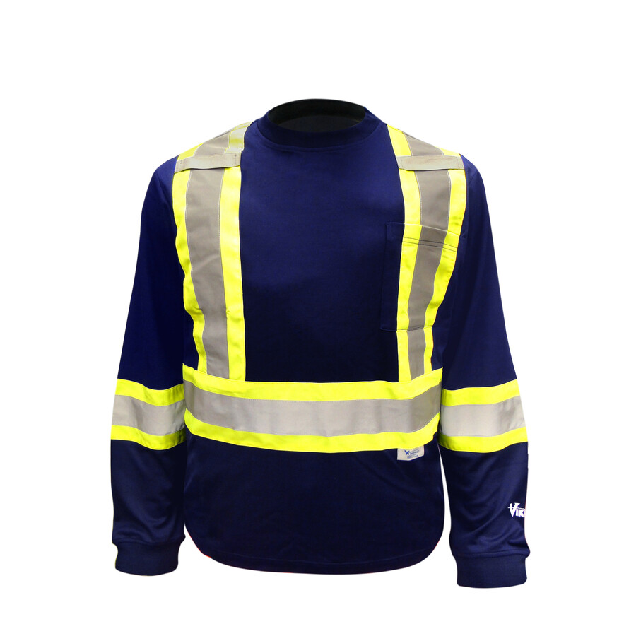 Viking Safety Cotton Lined Long Sleeve Shirt - Image 2