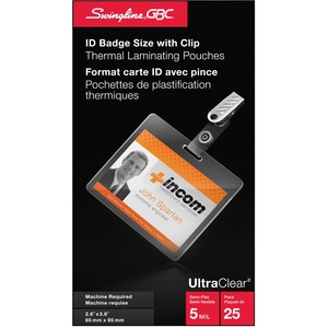 Swingline GBC Heatseal Ultraclear Laminating Pouch - 25 / Pack