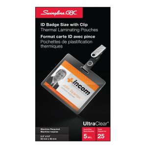 Alternative view of Swingline GBC Heatseal Ultraclear Laminating Pouch - 25 / Pack