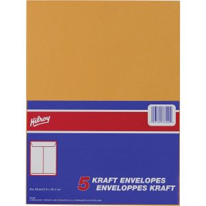 Alternative view of Hilroy Kraft Envelope