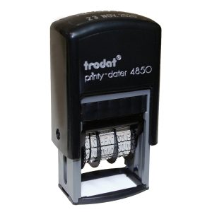 Alternative view of Printy Dater 4850L Self-Inking Pocket Dater - French