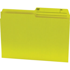 Alternative view of Offix 1/2 Tab Cut Letter Top Tab File Folder