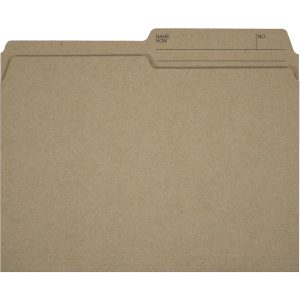 Alternative view of Offix 1/2 Tab Cut Letter Top Tab File Folder