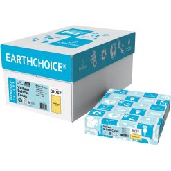 Alternative view of EarthChoice Colors Vellum Bristol Stock - Goldenrod-Quantity 250 / Pack