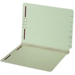 Alternative view of Globe-Weis Straight Tab Cut Legal Recycled Fastener Folder