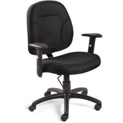 Alternative view of Global Part-Time | Task Chair with Height Adjustable Arms
