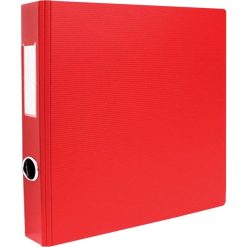 Alternative view of GEO 1.5" Textured Heavy-duty Binder, Red