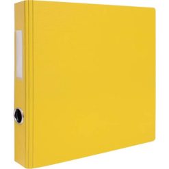 Alternative view of GEO 1.5" Textured Heavy-duty Binder, Yellow