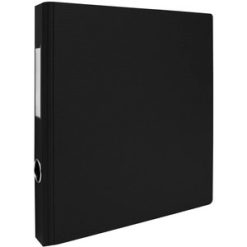 Alternative view of GEO 2" Textured Heavy-duty Binder, Black