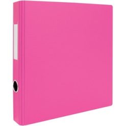 Alternative view of GEO 2" Textured Heavy-duty Binder, Pink