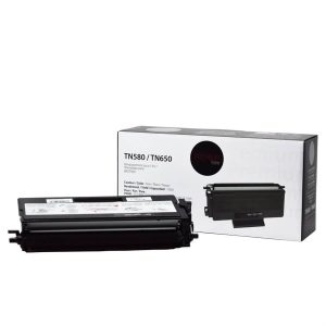 Alternative view of Premium Tone Laser Toner Cartridge TN580, TN650 - Black - 1 Pack