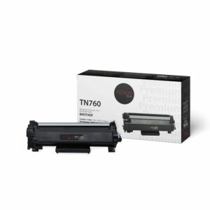 Alternative view of Premium Tone Laser Toner Cartridge TN760 - Black