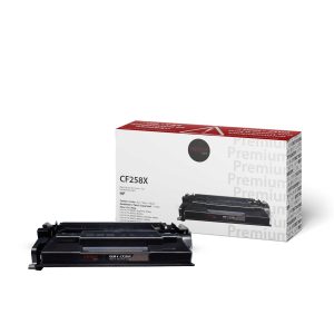 Alternative view of Premium Tone CF258X Toner Cartridge CF258X / 58X - Black - 1 Pack