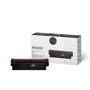 Alternative view of Premium Tone W2020X Toner Cartridge W2020X - Black - 1 Pack