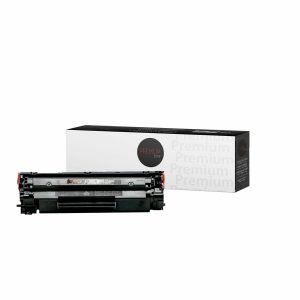 Alternative view of Premium Tone Toner Cartridge CF283A - Black - 1 Each
