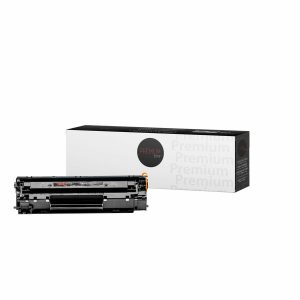 Alternative view of Premium Tone Toner Cartridge CF283X - Black - 1 Each