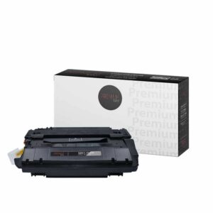 Alternative view of Premium Tone Toner Cartridge CE255X - Black - 1 Each