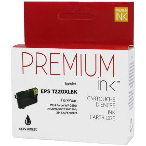 Alternative view of Premium Ink Inkjet Ink Cartridge T220XL120 - Black - 1 Pack