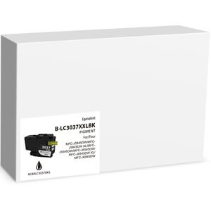 Premium Ink Inkjet Ink Cartridge LC3037BK - Black - 1 Each