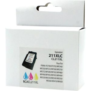 Alternative view of Neutral Box Remanufactured Inkjet Ink Cartridge CL211XL - Color - 1 Pack